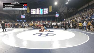 138 lbs Champ. Rd Of 64 - Royce Malone, Indiana vs Reid Yakes, Florida