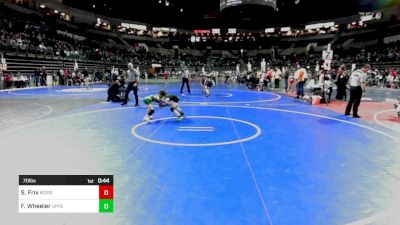 70 lbs Round Of 32 - Seaton Frix, Morris Knolls vs Finnegan Wheeler, Upper Township