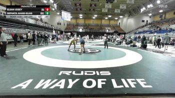 190 lbs 5th Place - Elijah Josey, Saint Frances Academy vs Sepanta Ahanj-Elias, Bullis School