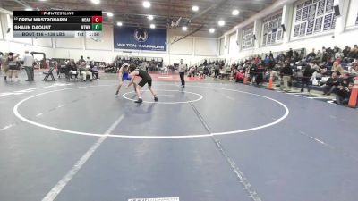 138 lbs Round Of 16 - Drew Mastronardi, New Canaan vs Shaun Daoust, Newtown