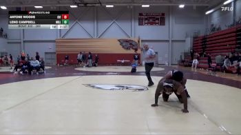 285 lbs 3rd Place Match - Antone Woods, Grand View (Iowa) vs Leno Campbell, Millikin