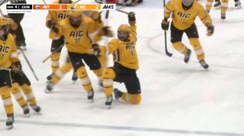 AIC Survives Elimination With Dramatic OT Winning Goal From Captain Casey McDonald