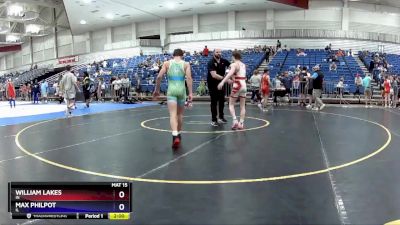 113 lbs Cons. Round 3 - William Lakes, IN vs Max Philpot, IL