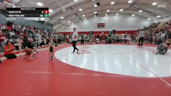 43-49 lbs Round 5 - Reid Phillips, HRA vs Zane Kyte, Wiggins