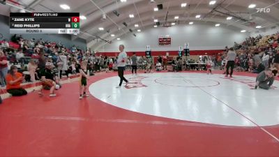 43-49 lbs Round 5 - Reid Phillips, HRA vs Zane Kyte, Wiggins