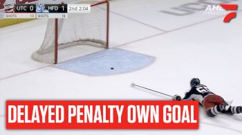 GOTTA SEE IT: Hartford Wolf Pack Score On Their Own Empty Net During A Delayed Penalty