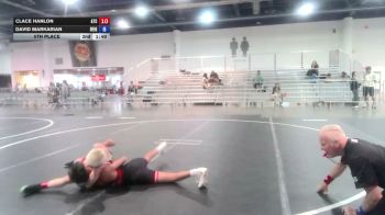 86 lbs 2nd Place - Easton Robinson, Legends Of Gold LV vs Stevie Graybill, California Grapplers
