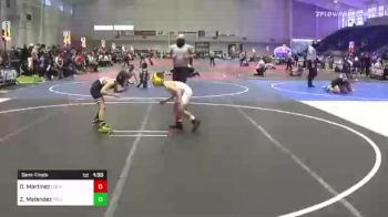 53 lbs Semifinal - Dragon Martinez, Lockjaw WC vs Zander Melendez, Pride WC