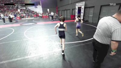 76 lbs Cons. Round 3 - Jaxton Groshek, Wittenberg-Birnamwood vs Noah Wright, MES Wrestling
