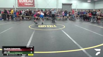 113-116 lbs Quarterfinal - Allison Zarnowski, Powerhouse Wrestling Academy vs Lily Oh, Eastern Loundoun Wrestling Clu