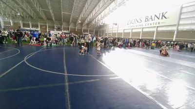 49 lbs Champ. Round 2 - Keagan Sanchez, Sanderson Wrestling Academy vs Bryson Olsen, Timpanogos Wrestling
