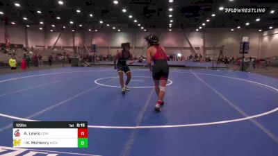 125 lbs Rd Of 32 - Aiden Lewis, Edinboro vs Kurt McHenry, Michigan