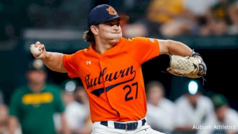 Auburn Baseball Holds On To Defeat Baylor 7-4 At 2025 Amegy Bank CBS