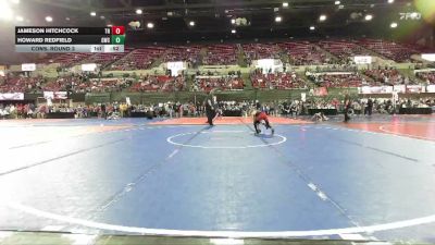 57 lbs Cons. Round 3 - Jameson Hitchcock, Top Notch vs Howard Redfield, Glasgow Wrestling Club