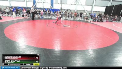 75 lbs Quarterfinal - Jagger Baublits, Team Aggression WC vs Briak Chapman, Mat Demon WC