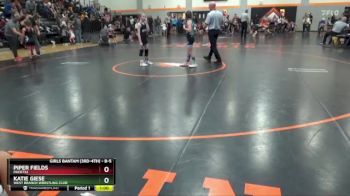 B-5 lbs Semifinal - Piper Fields, Pack732 vs Katie Giese, West Branch Wrestling Club