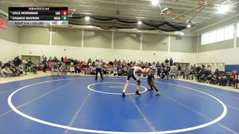 132 lbs Consolation - Cole Workman, Lincoln Academy vs Chance Watson, Mountain Valley