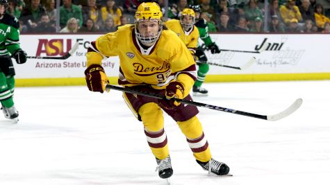 Ryan Kirwan's Breakout Season Helps Arizona State Secure Home Ice In NCHC