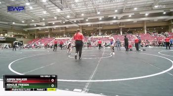 115 lbs Semifinal - Aspen Walker, Trailblazer vs Kenzlie Friesen, Chase County