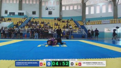 ADERBALDO DOS SANTOS OLIVEIRA vs LUIZ ROBERTO PEREIRA DOS SANTOS 2026 FPJJ Campeonato Paulista Sem Kimono