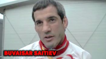 Buvaisar Saitiev After Winning Third Olympic Gold
