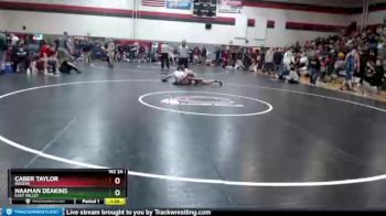 182 lbs 1st Place Match - Caber Taylor, Rogers vs Naaman Deakins, East Valley