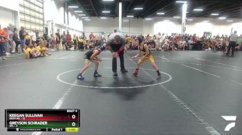 52 lbs Round 1 (8 Team) - Keegan Sullivan, Rush WC vs Greyson Schrader, HFL