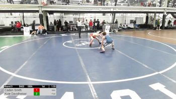 106A lbs Rr Rnd 1 - Caden Smith, Integrity Wc vs Kole Davidheiser, Faith Christian Academy