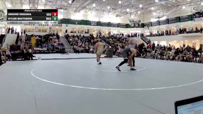 285 lbs Semis & 3rd Wb (16 Team) - Denver Degonia, Harris County vs Kyler Matthews, Ware County