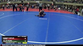 140 lbs Quarterfinal - Everett Zeitler, Aviators vs Rylan Mlsna, Sarbacker Wrestling Academy