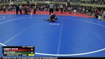 140 lbs Quarterfinal - Everett Zeitler, Aviators vs Rylan Mlsna, Sarbacker Wrestling Academy