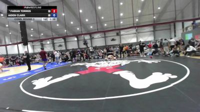 Junior Boys GR - 215 lbs Cons. Round 3 - Fabian Torres, CA vs Aiden Clark, OR