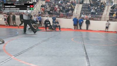 125_B lbs Round Of 32 - Tanner Ingle, Juniata vs James Inderbitzin, Colonial (PW)
