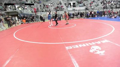 U20 Women - 72 lbs Champ. Round 2 - Esperanza Calvillo, MN vs Keeley Kehrli, IA