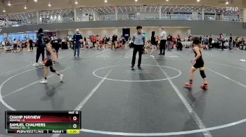 48 lbs Round 2 (6 Team) - Samuel Chalmers, Triangle WA vs Champ Mayhew, Irontide