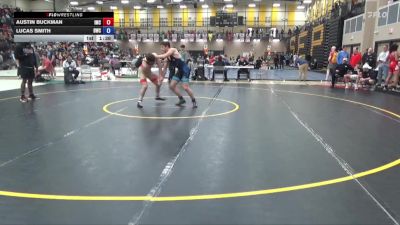 157 lbs Cons. Round 3 - Austin Buckman, Indee Mat Club vs Lucas Smith, Dubuque Wrestling Club