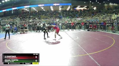 2A 150 lbs Champ. Round 1 - Keanu Martin, Merritt Island vs JJ Martinez, Ft Walton Beach H S