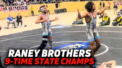 Raney Brothers Have 9 Combined Kentucky High School State Wrestling Titles