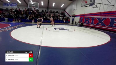 165 lbs Rr Rnd 2 - Evi Stepien, Union Girls vs Elaina Kenney, Jenks Girls High School