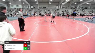 182 lbs Rr Rnd 3 - MIchael Kelleher, Bearcat Wrestling Club vs Khol Kalfass, Star Wrestling