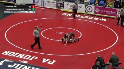 124 lbs Round Of 64 - Tyheime Bell, Shippensburg vs Jackson Caraballo, Quakertown