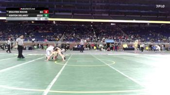 D1-175 lbs Semifinal - Ashton Delaney, Grand Ledge vs Braxten Roche, Detroit Catholic Central
