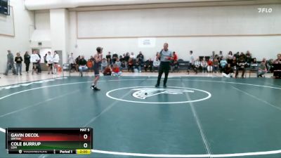 98 lbs Round 3 - Gavin Decol, Uintah vs Cole Burrup, Lehi