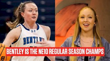 No.3 Bentley Women's Basketball Are NE10 Regular Season Champs