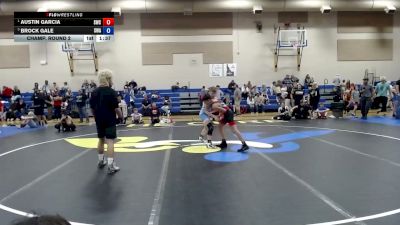 96 lbs Champ. Round 2 - Austin Garcia, Suples Wrestling Club vs Brock Gale, Sanderson Wrestling Academy