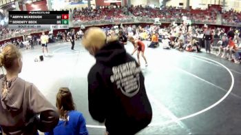 89 lbs Cons. Round 3 - Serenity Beck, Overton vs Aeryn Mckeough, Brady