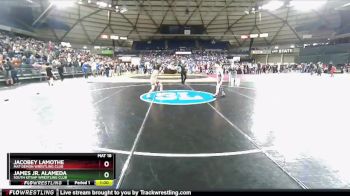 74 lbs Champ. Round 1 - Jacobey Lamothe, Mat Demon Wrestling Club vs James Jr. Alameda, South Kitsap Wrestling Club