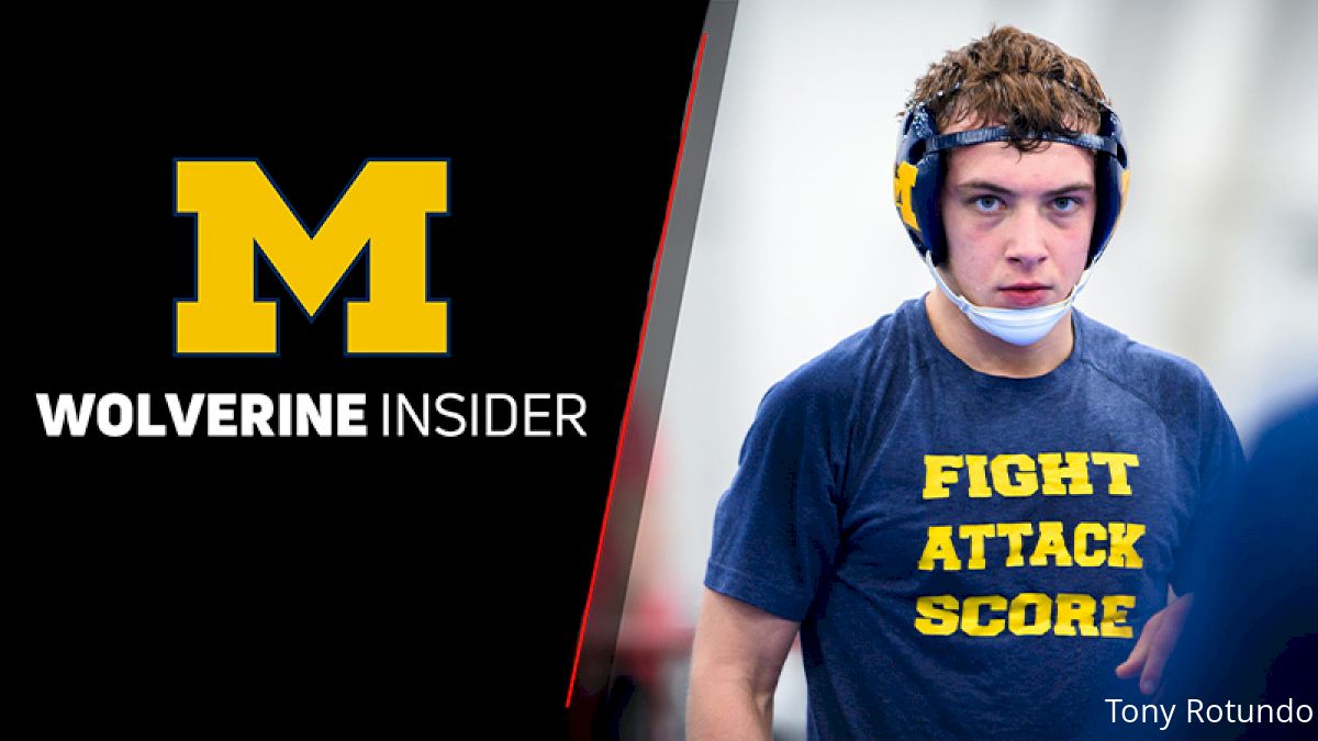 Michigan's Sergio Lemley Eager For Big Ten Wrestling Reset
