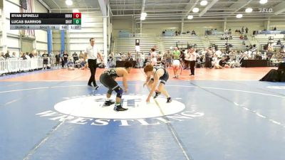 132 lbs Rr Rnd 1 - Ryan Spinelli, Duro Wrestling Club - HSB vs Lucas Barrios, Team Shutt Weaver - HSB