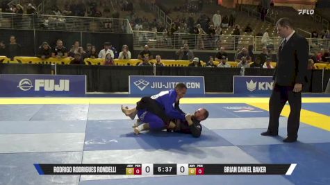 Brian Daniel Baker vs Rodrigo Rodrigues Rondelli 2025 Pan Jiu Jitsu IBJJF Championship